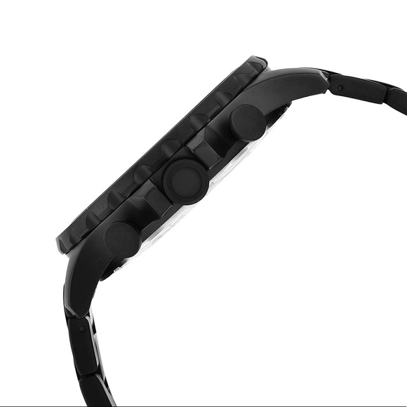 Fossil Men's Nate Blacktone Bracelet and Dial Watc - Picture 2 of 4